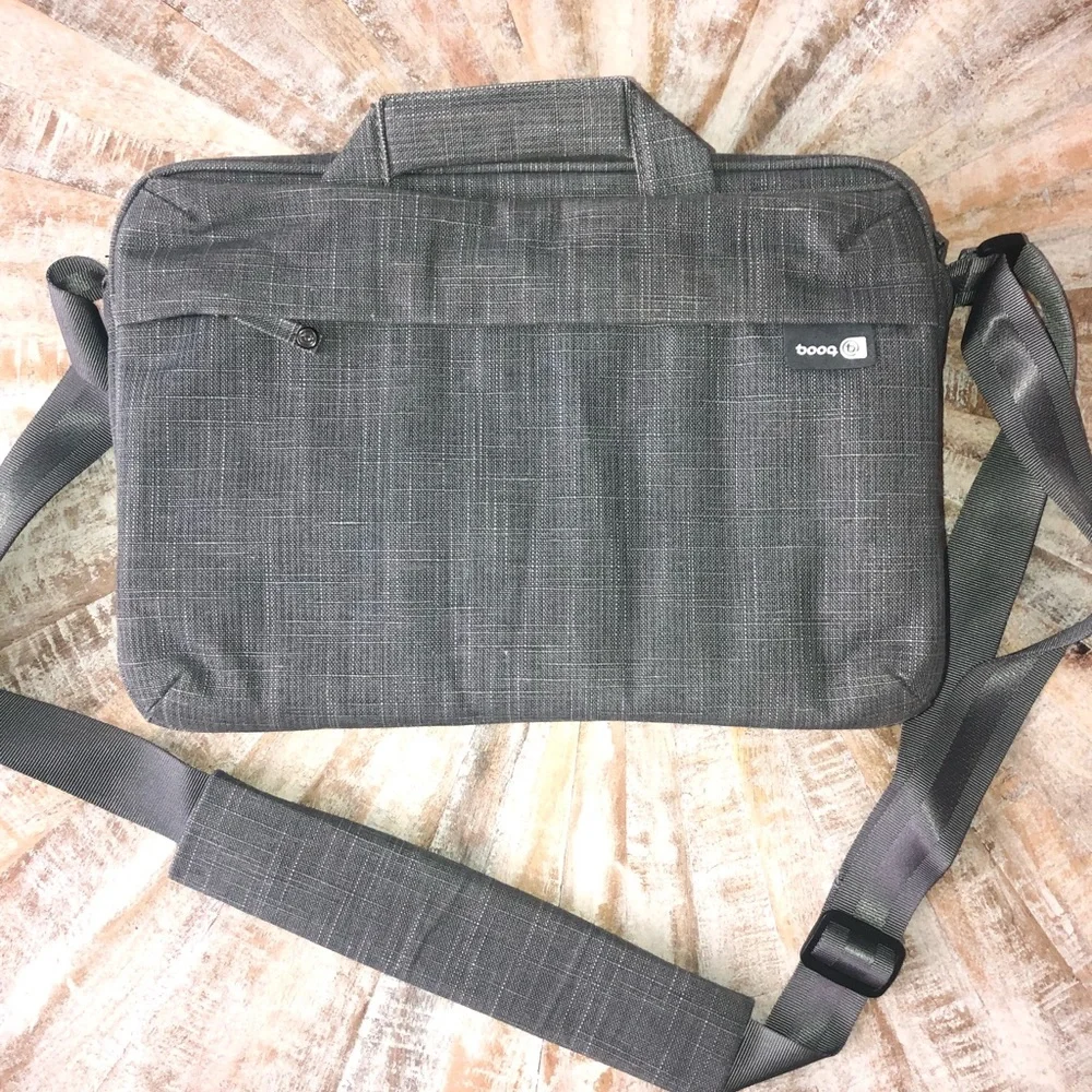 Mamba Courier Laptop Carrier Bag Grey Booq Messenger Mens Work Bag Luggage